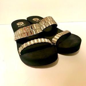 Yellow Box Premium Collection Bling Sandals 11